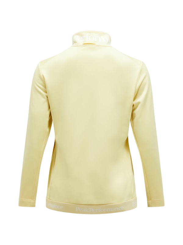 Bluza Peak Performance damska Rider Tech Zip Jacket żółta