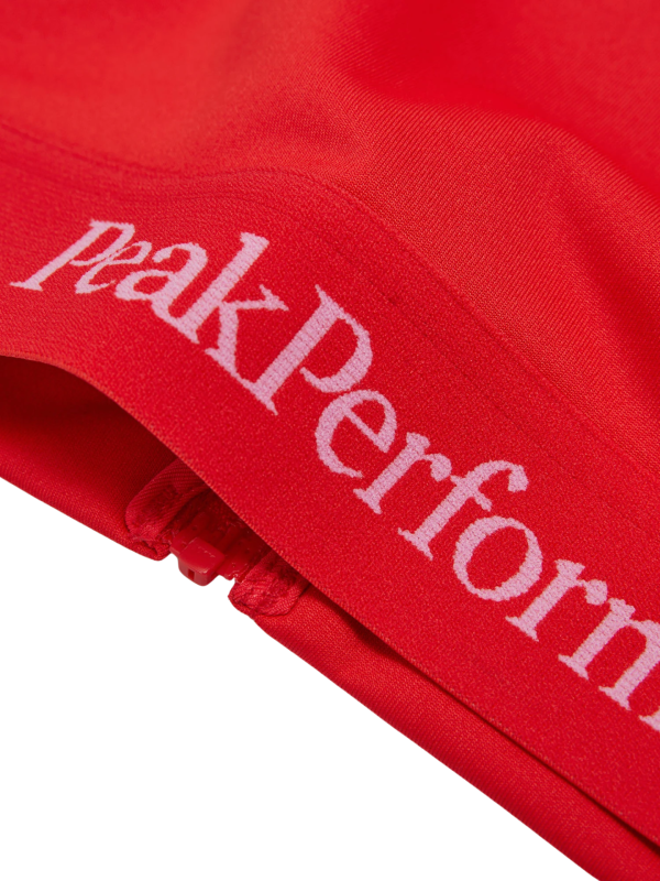 Bluza Peak Performance damska Rider Tech Zip Jacket czerwona
