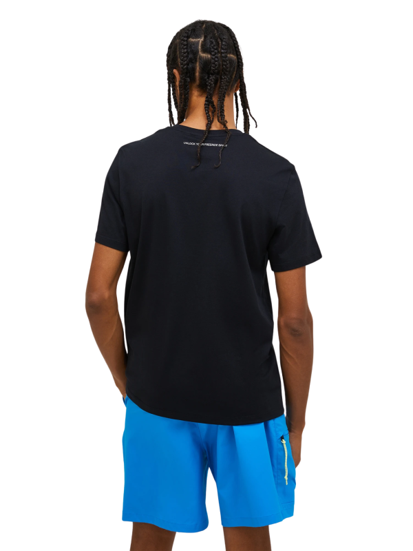 Koszulka Peak Performance męska Explore Graphic Tee czarna