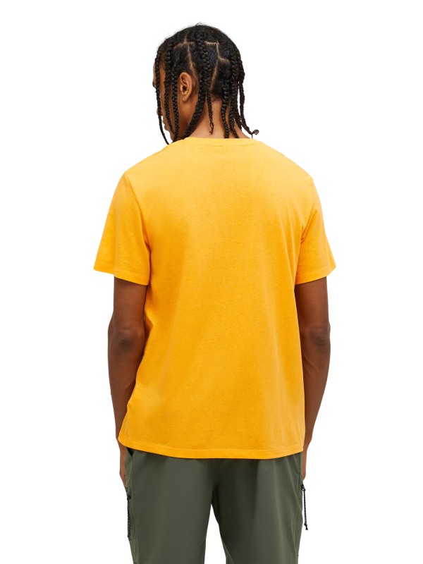 Koszulka Peak Performance męska Explore Graphic Tee pomarańczowa