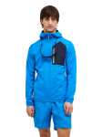 Bluza Peak Performance męska Utility Light Zip Hood niebieska