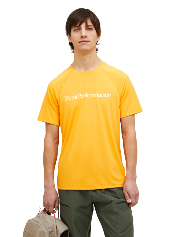 Koszulka Peak Performance męska Active Tee pomarańczowa