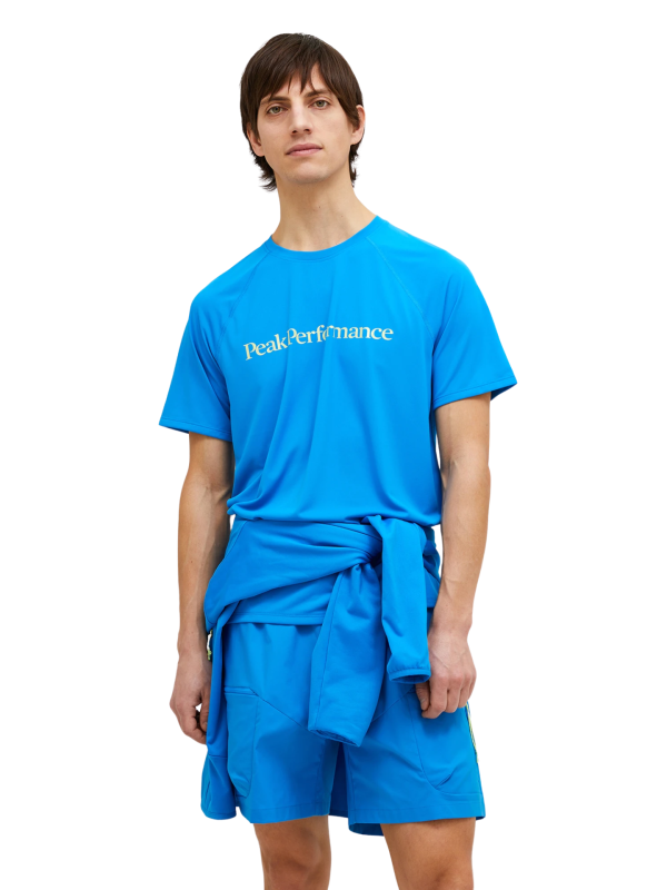 Koszulka Peak Performance męska Active Tee niebieska
