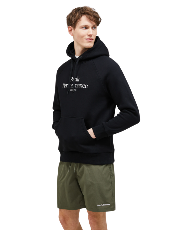 Bluza Peak Performance męska Original Hood czarna