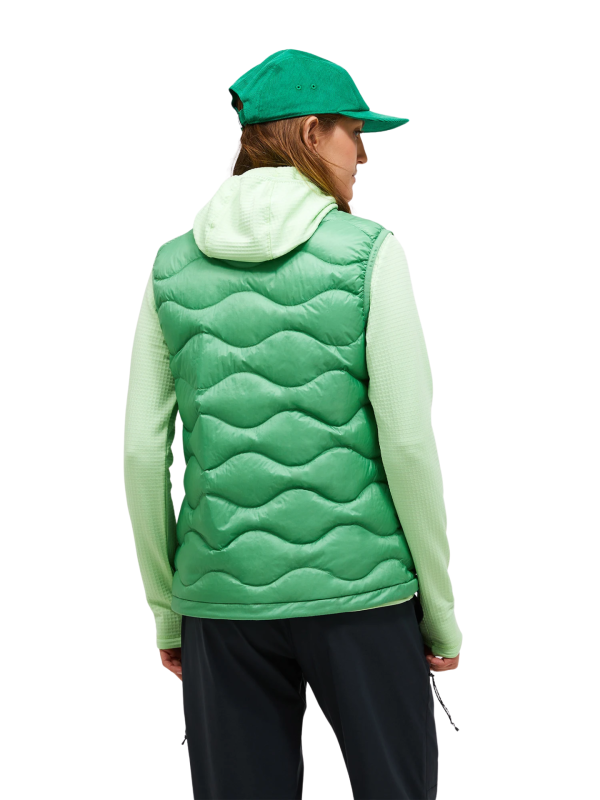 Kamizelka Peak Performance puchowa damska Helium Utility Down Vest zielona