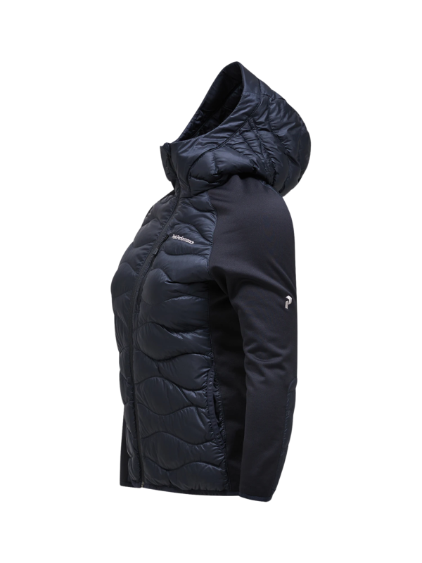 Kurtka puchowa damska Peak Performance Helium Hybrid Down Hood black