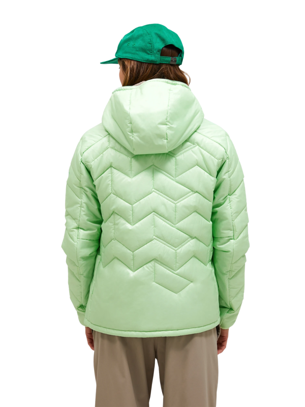 Kurtka Peak Performance damska Elevate Liner Hood Jacket zielona