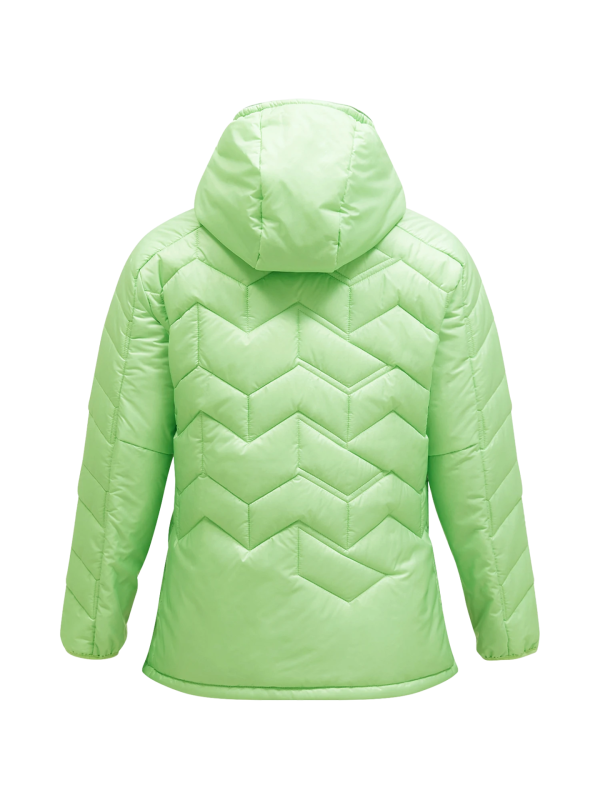 Kurtka Peak Performance damska Elevate Liner Hood Jacket zielona