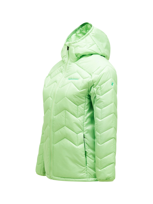 Kurtka Peak Performance damska Elevate Liner Hood Jacket zielona