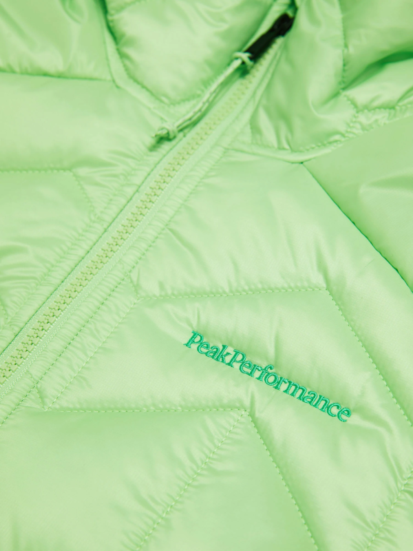 Kurtka Peak Performance damska Elevate Liner Hood Jacket zielona