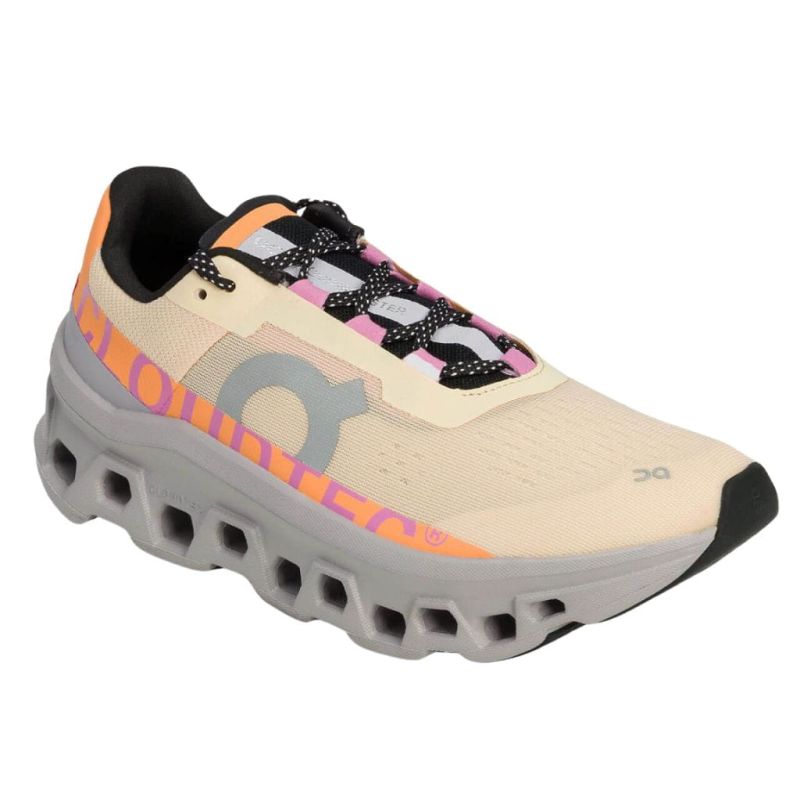 Buty damskie On Running Cloudmonster pomarańczowe