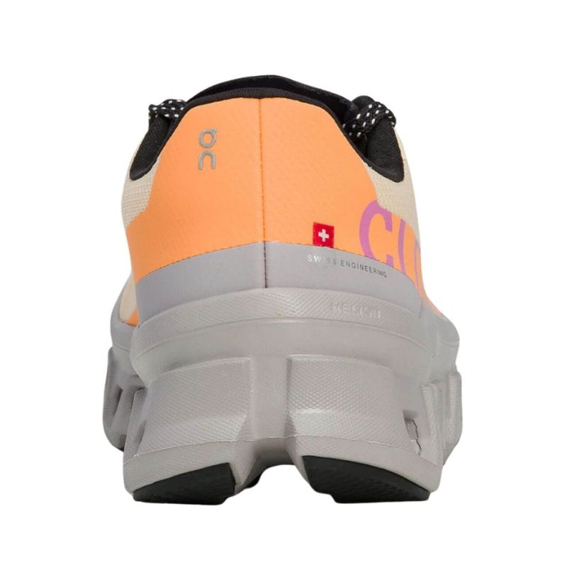 Buty damskie On Running Cloudmonster pomarańczowe