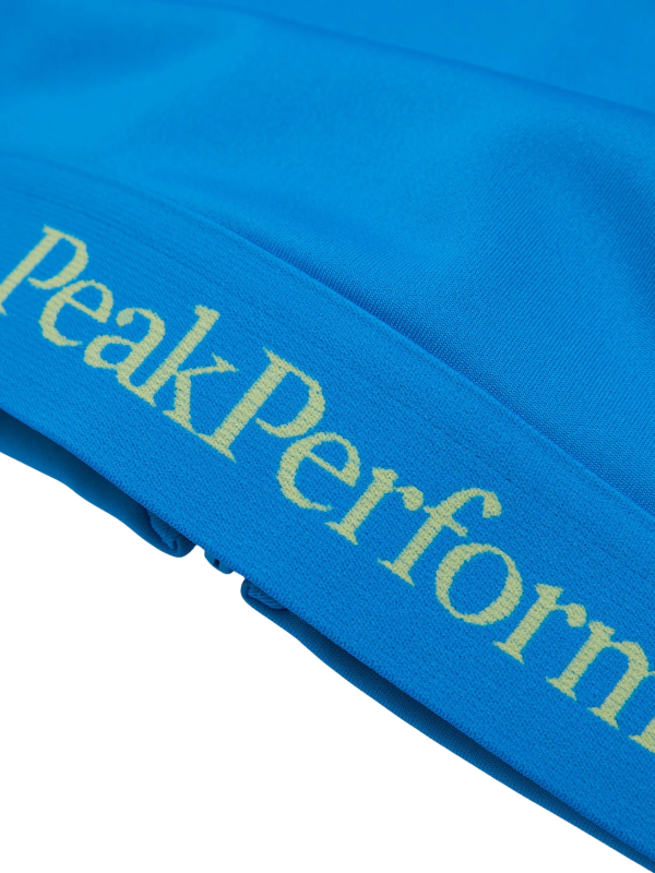 Bluza Peak Performance męska Rider Tech Zip Hood niebieska