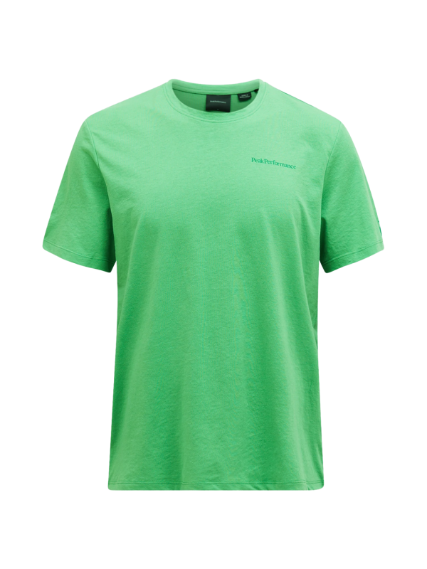 Koszulka Peak Performance męska Explore Logo Tee zielona