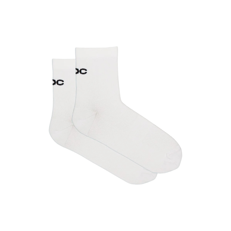 Skarpety rowerowe POC Cadence Road Short Socks białe