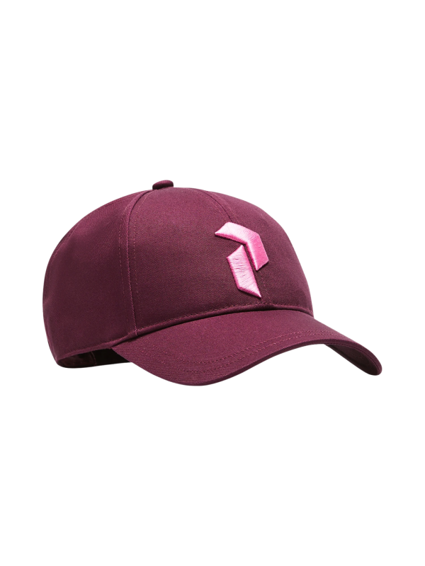 Czapka z daszkiem Peak Performance Retro Cap wiśniowa