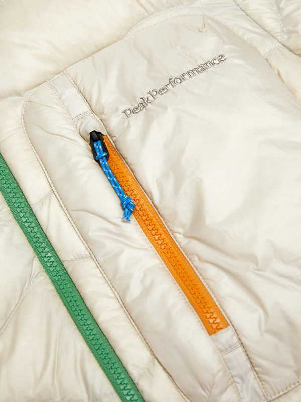 Kurtka Peak Performance puchowa męska Helium Utility Down Hood Jacket beżowa