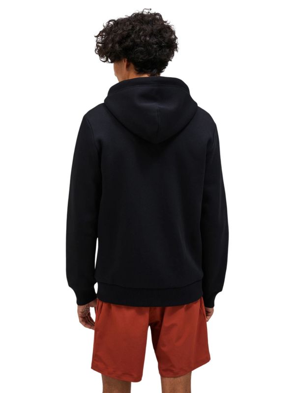 Bluza męska Peak Performance Original Small Logo Zip Hood black