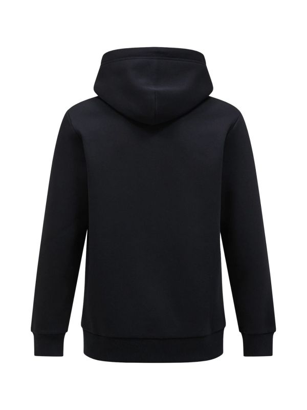 Bluza męska Peak Performance Original Small Logo Zip Hood black
