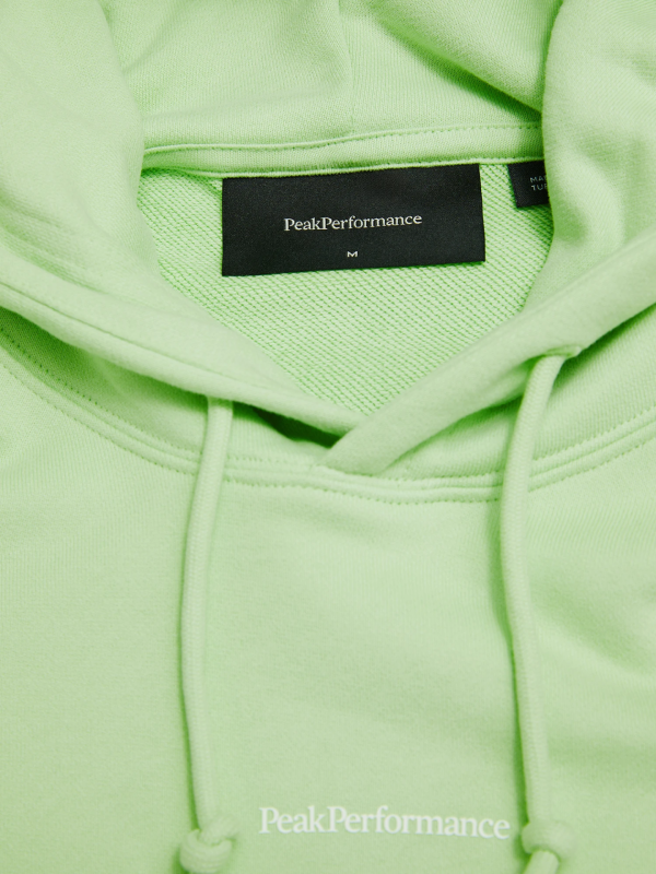 Bluza Peak Performance męska Original Terry Hood zielona