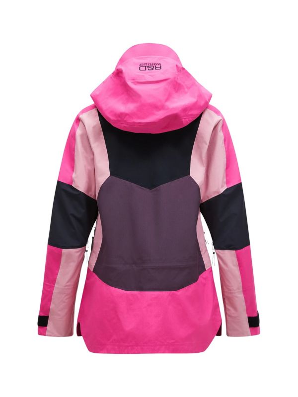 Kurtka Peak Performance damska Vertical GORE-TEX Pro 3L fuksjowa