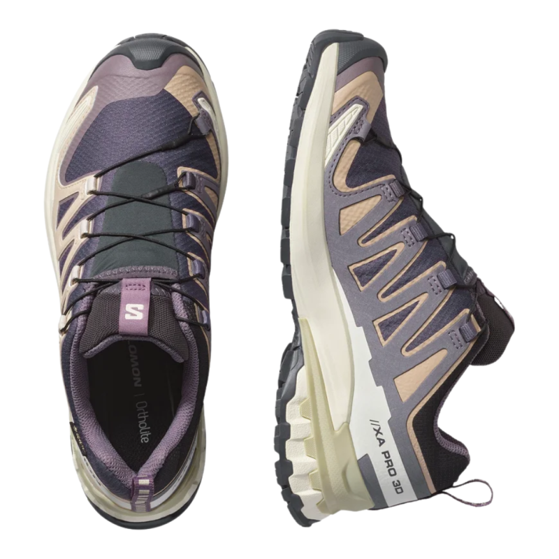 Buty damskie Salomon XA PRO 3D V9 GORE-TEX fioletowe