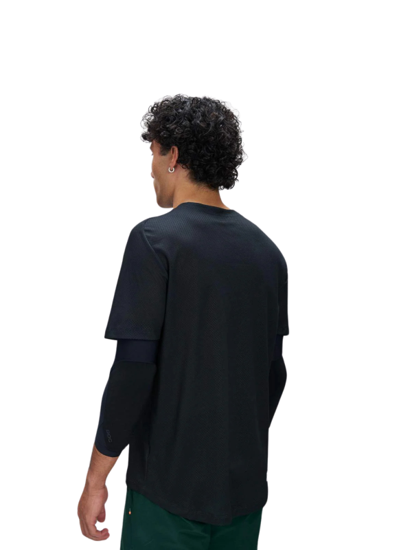 Koszulka rowerowa męska POC Motion Air czarna