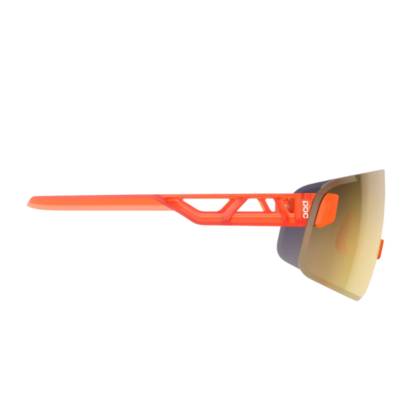 Okulary rowerowe POC Elicit Toric Fluo. Orange Translucent/Clarity Road/Partly Sunny Gold