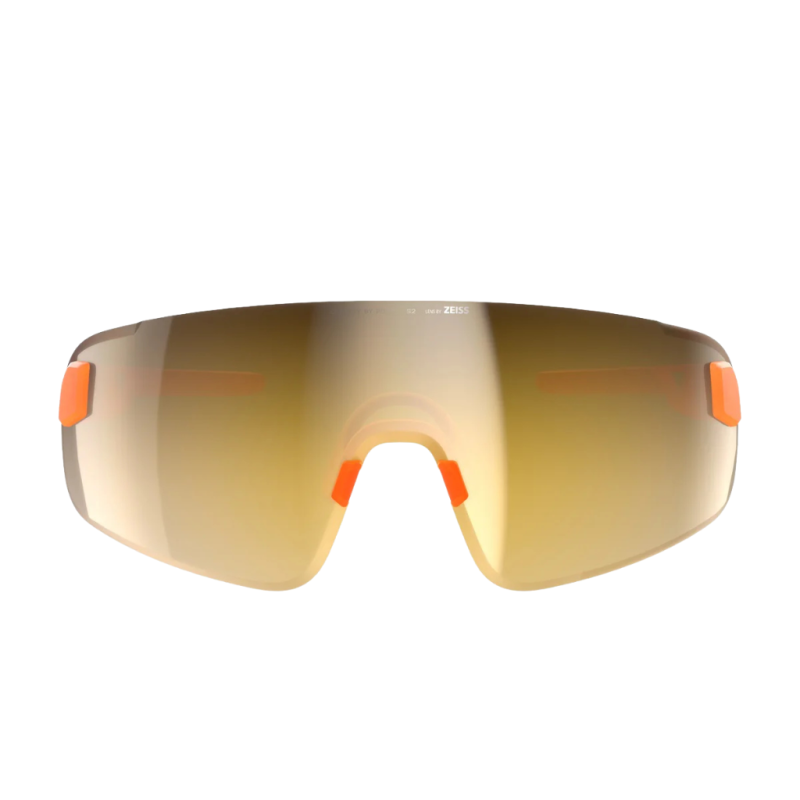 Okulary rowerowe POC Elicit Toric Fluo. Orange Translucent/Clarity Road/Partly Sunny Gold