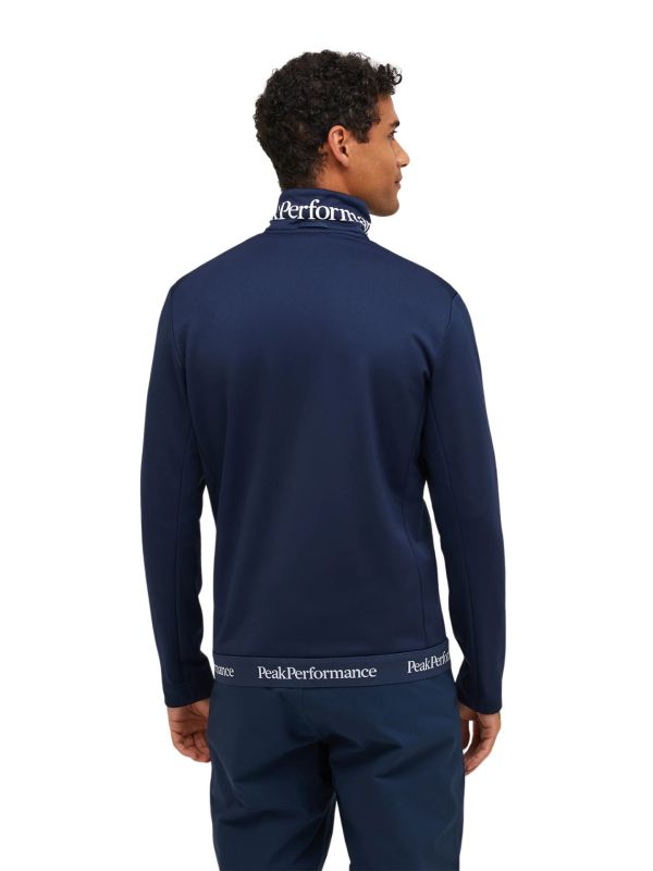 Bluza Peak Performance męska Rider Tech Zip Jacket granatowa