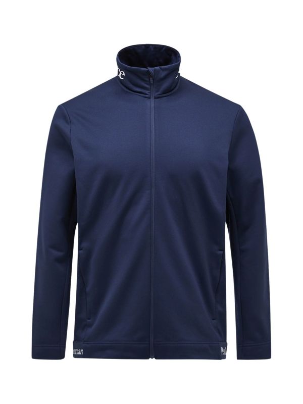 Bluza Peak Performance męska Rider Tech Zip Jacket granatowa