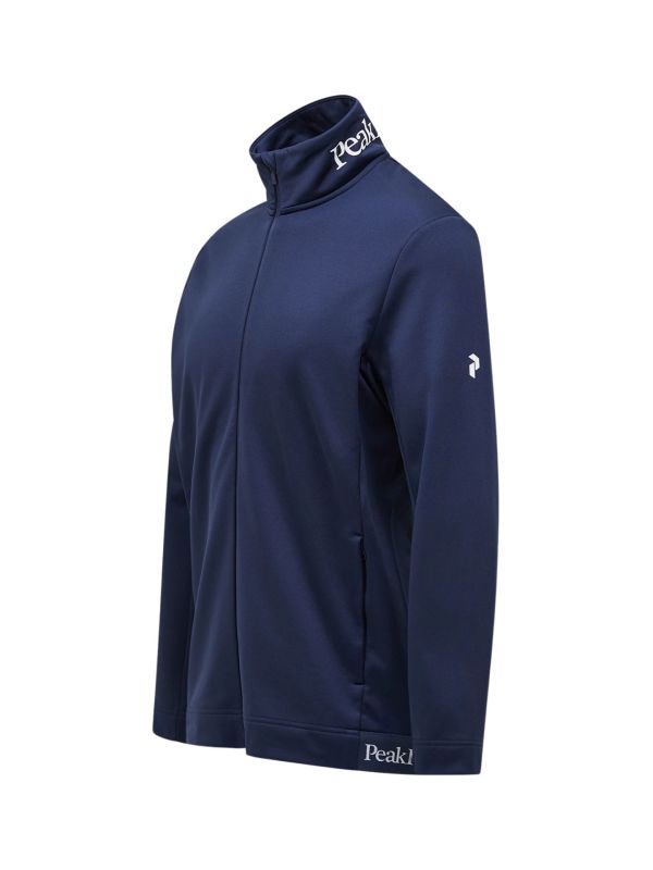 Bluza Peak Performance męska Rider Tech Zip Jacket granatowa