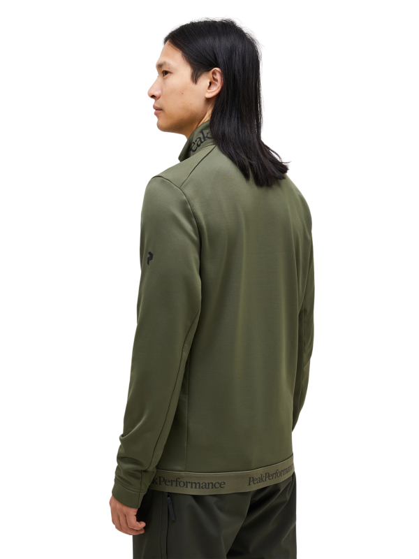Bluza Peak Performance męska Rider Tech Zip Jacket zielona