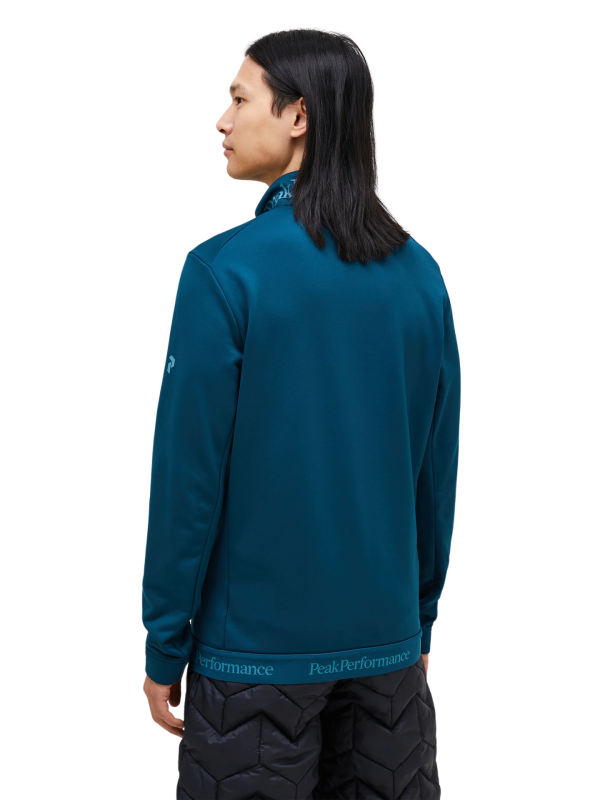 Bluza Peak Performance męska Rider Tech Zip Jacket morski