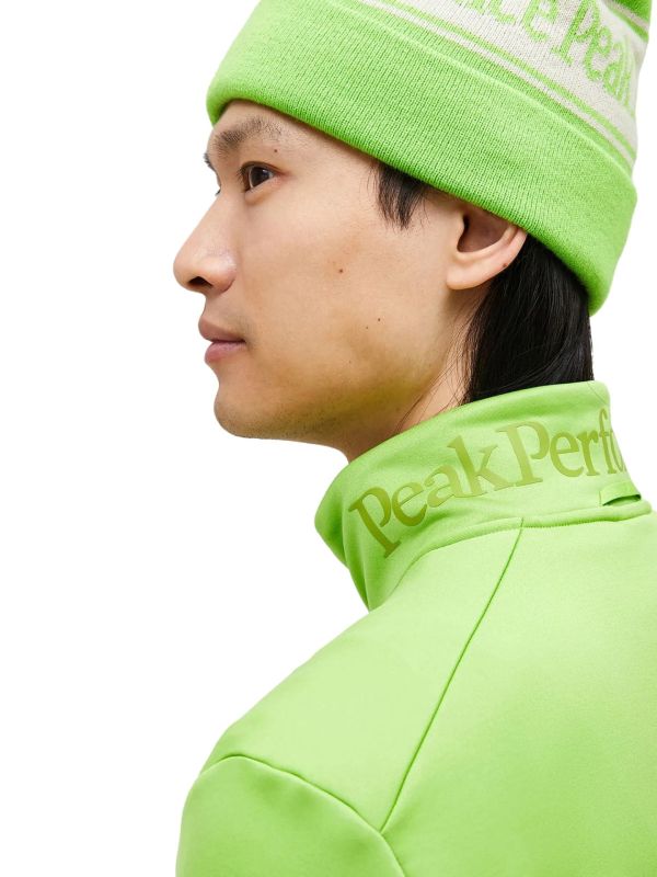 Bluza Peak Performance męska Rider Tech Zip Jacket jasnozielony
