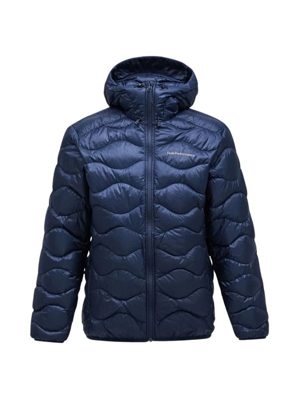 Kurtka Peak Performance puchowa męska Helium Down Hood Jacket granatowa