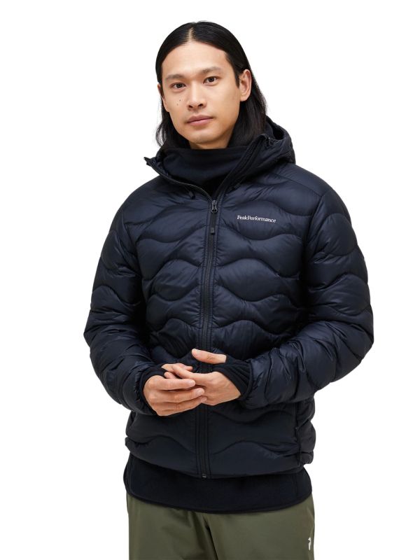 Kurtka Peak Performance puchowa męska Helium Down Hood Jacket czarna