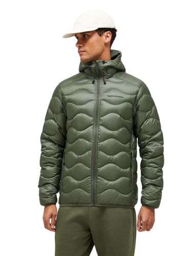 Kurtka Peak Performance męska Helium Down Hood Jacket zielona