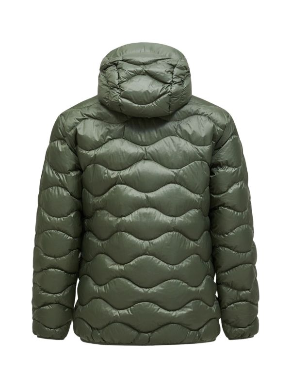 Kurtka Peak Performance męska Helium Down Hood Jacket zielona