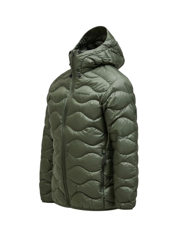 Kurtka Peak Performance męska Helium Down Hood Jacket zielona