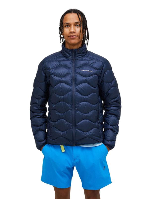 Kurtka Peak Performance męska Helium Down Jacket granatowa