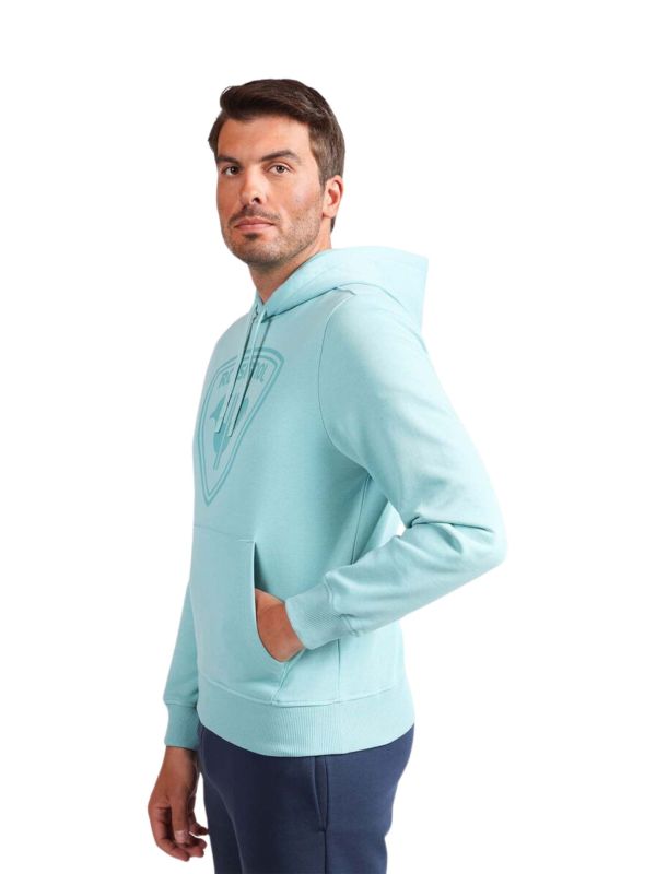 Bluza męska z kapturem Rossignol Cliffside niebieska
