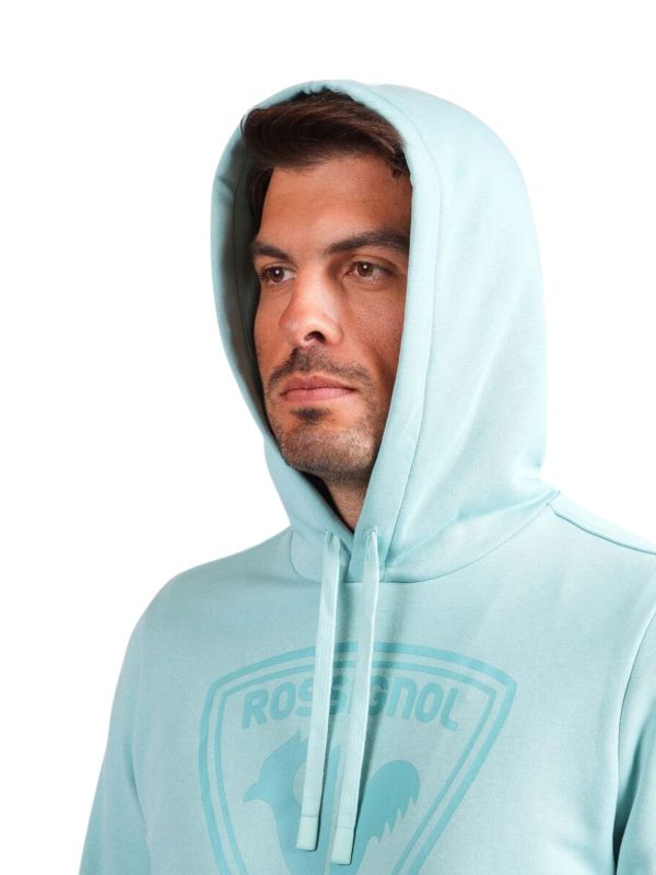 Bluza męska z kapturem Rossignol Cliffside niebieska