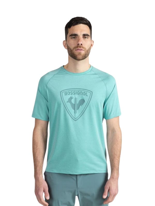 Koszulka męska Rossignol Westweg Shield niebieska
