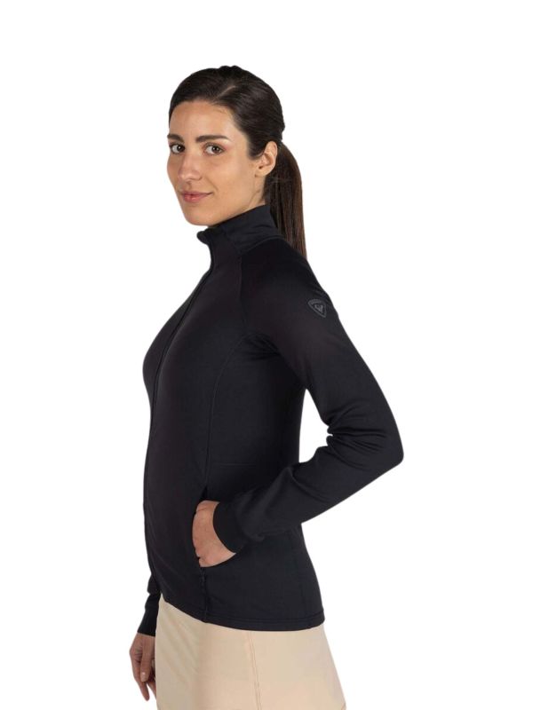 Kurtka damska Rossignol Thin Midlayer czarna