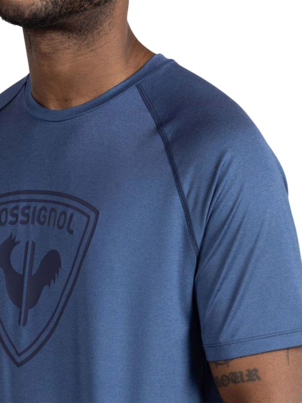 Koszulka męska Rossignol Westweg Shield granatowa