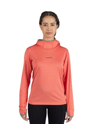 Bluza damska z kapturem Rossignol Westweg Sun różowa