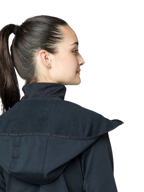 Kurtka damska z kapturem Rossignol Thin Midlayer czarna