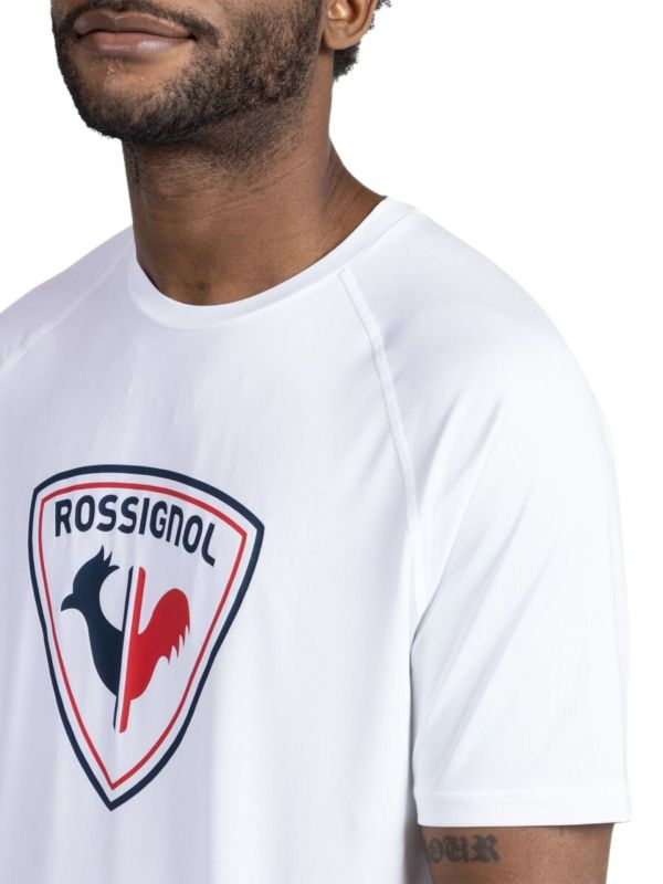 Koszulka męska Rossignol Westweg Shield biała