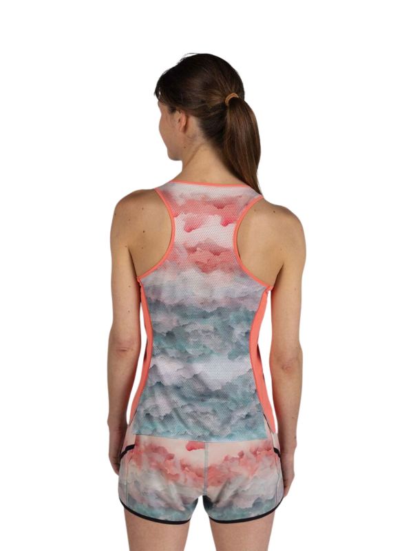 Koszulka do biegania damska Rossignol Sapa Tank różowa